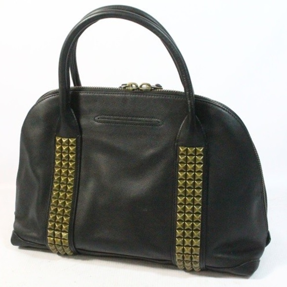 🛑SOLD🛑COACH Bleecker Studded Preston Satchel - Picture 4 of 8